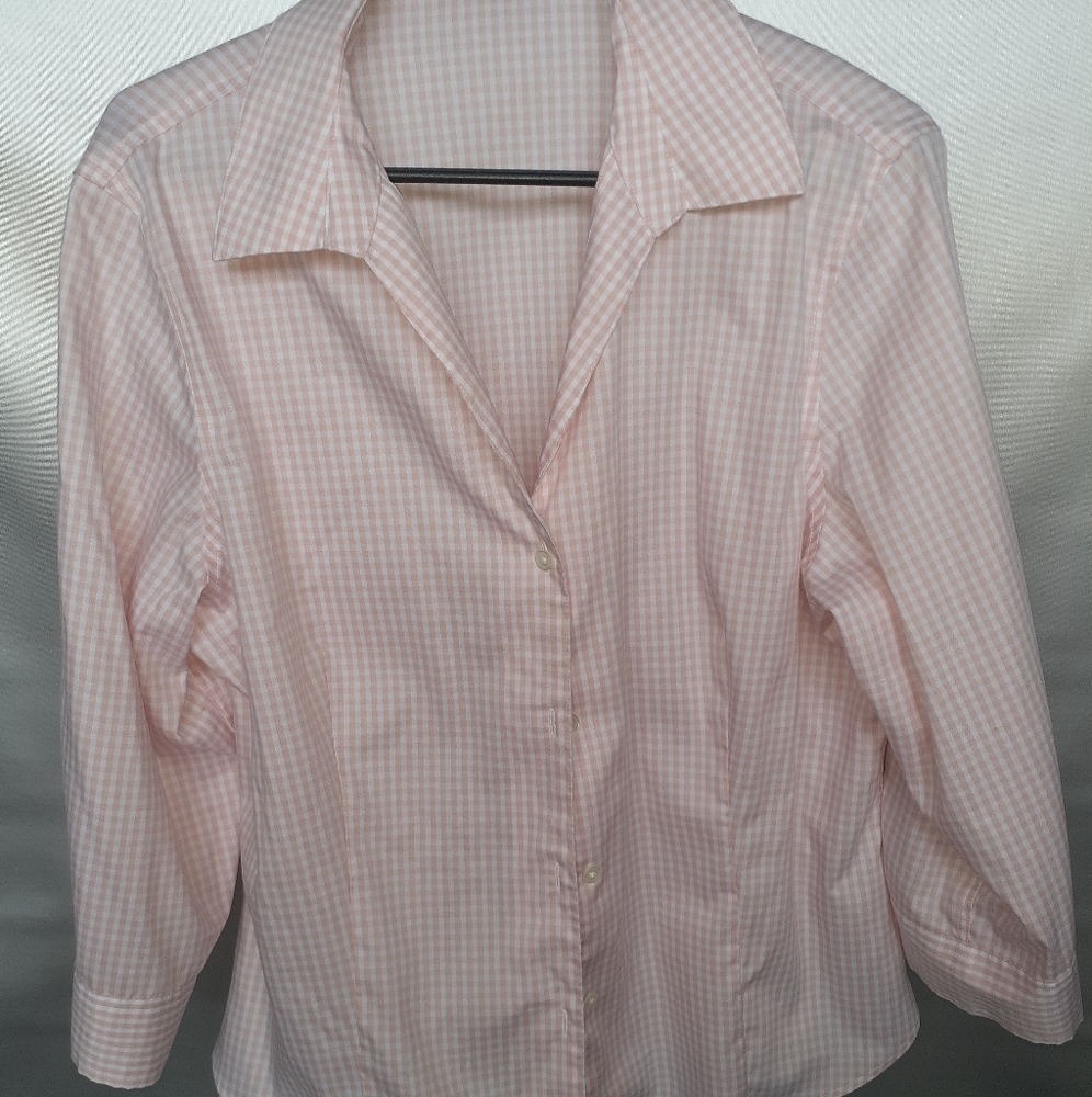 Jones New York Oxford Blouse Size L
